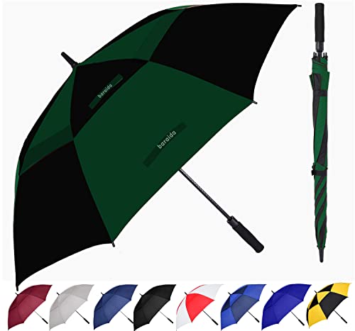 Large Golf Umbrella 62 Inch Windproof Double Canopy Q2847