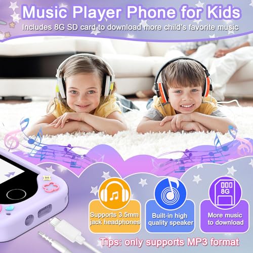 Kids Phone for Girls, Touchscreen Toddler Smartphone Learning Toy with Camera I162