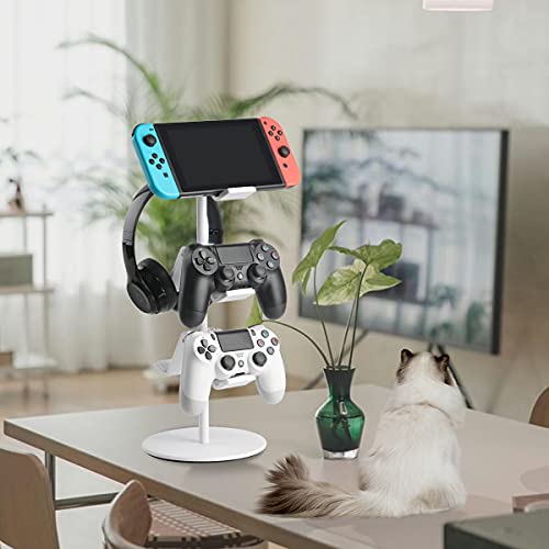 Controller Stand 3 Tier with Headphone Holder for Xbox PS4 PS5 Nintendo Switch C127626