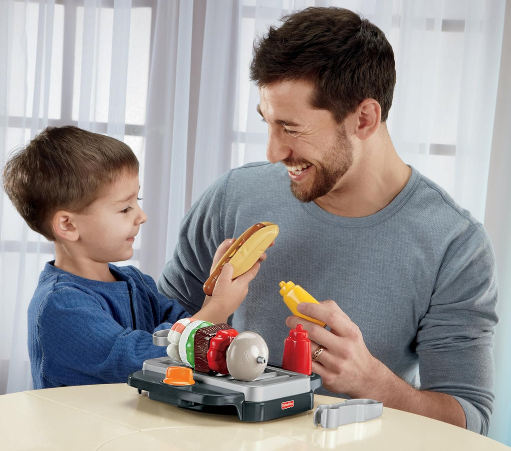 Fisher-Price Servin' Surprises Barbeque Grill Play Food Set P838
