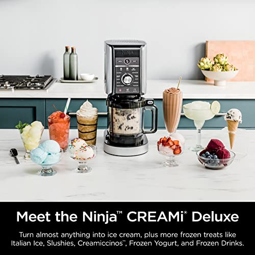 Ninja CREAMi Deluxe 11-in-1 Ice Cream and Frozen Treat Maker, NC501C Canadian Version D667