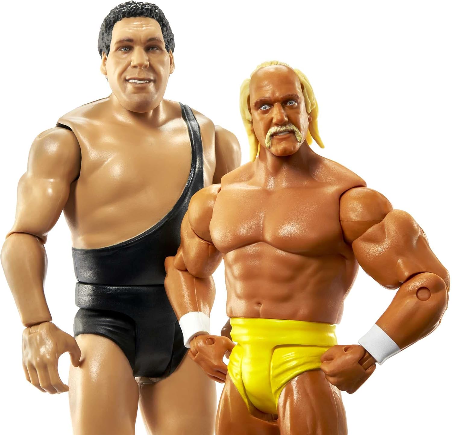 Mattel Hulk Hogan vs Andre The Giant Championship Showdown 2-Pack 6-inch Action Figures V4671