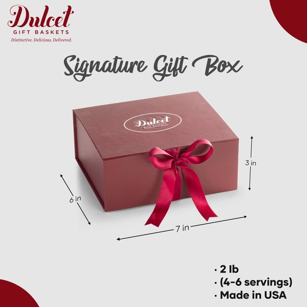 Dulcet Gift Baskets Freshly Baked Goods Sampler with Brownies, Muffins & Cookies D2302