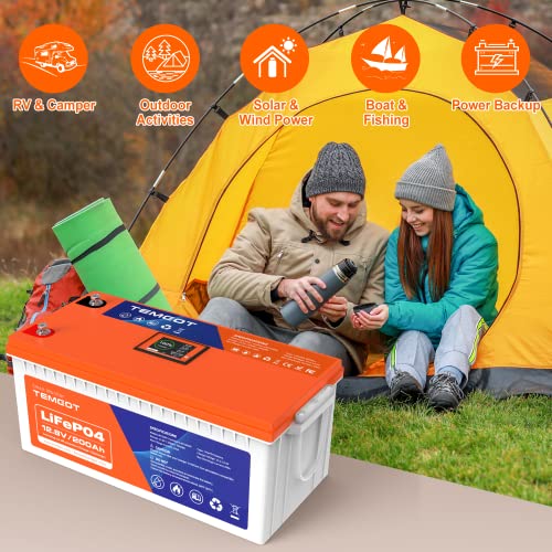 12V 300Ah LiFePO4 Lithium Battery with Smart Display and APP Monitoring C32228
