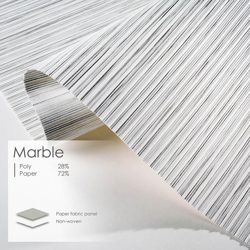 GoDear Design Adjustable Vertical Blinds for Sliding Glass Doors, Marble X79995