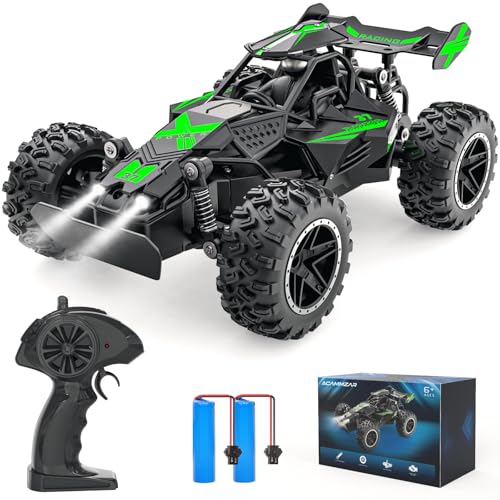 ACAMMZAR Remote Control Car, 1:18 High Speed RC Truck, Green I144