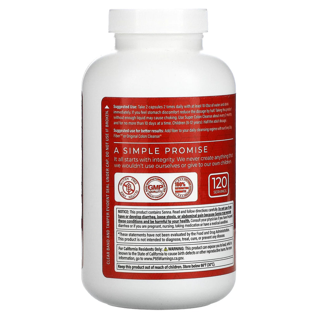 Health Plus Super Colon Cleanse 240 Capsules R310413