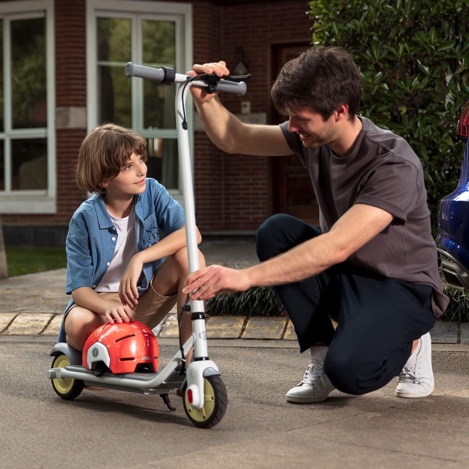 Segway Ninebot eKickScooter C2 Pro Electric Scooter for Kids, Adjustable Handlebar, UL-2272 Certified B706727