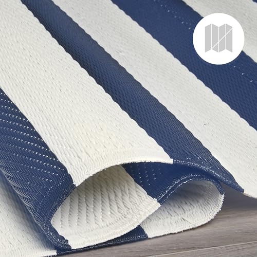 FH Home Outdoor Camping Rug 9 x 12 ft Waterproof Reversible N3437