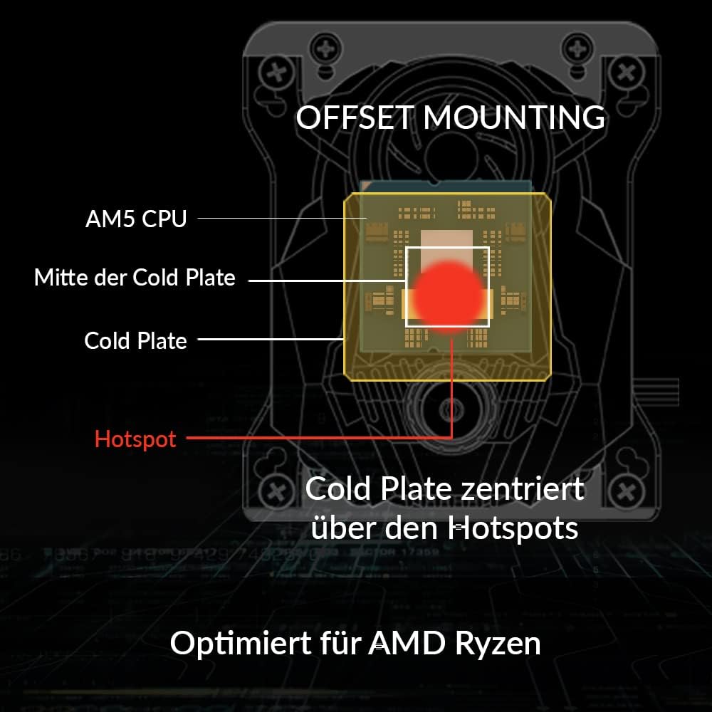 ARCTIC Liquid Freezer II 240 RGB AIO CPU Water Cooler, Black W709589