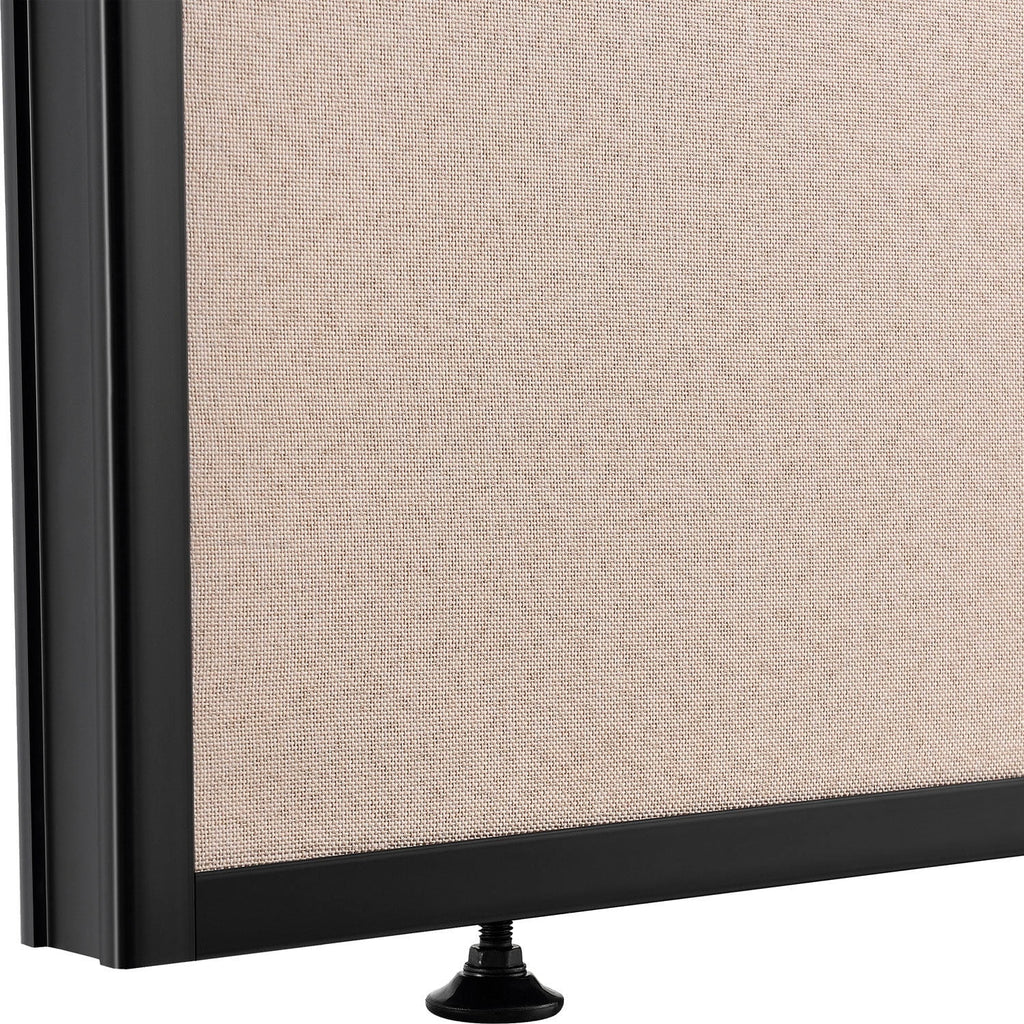 Global Industrial Office Partition Panel 60-1/4"W x 60"H Tan Z977