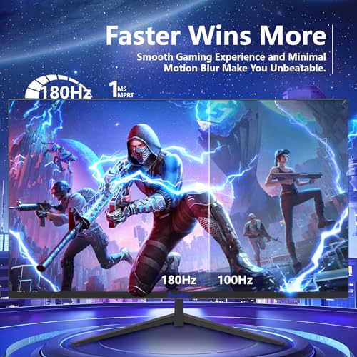 24 Inch Curved Gaming Monitor Full HD 1080P Frameless FreeSync Eye Care R30523