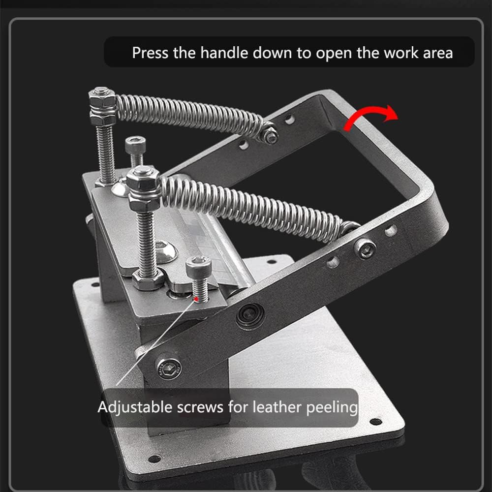 Singring Leather Splitter Manual Skiver Peeler for Thinning N12768