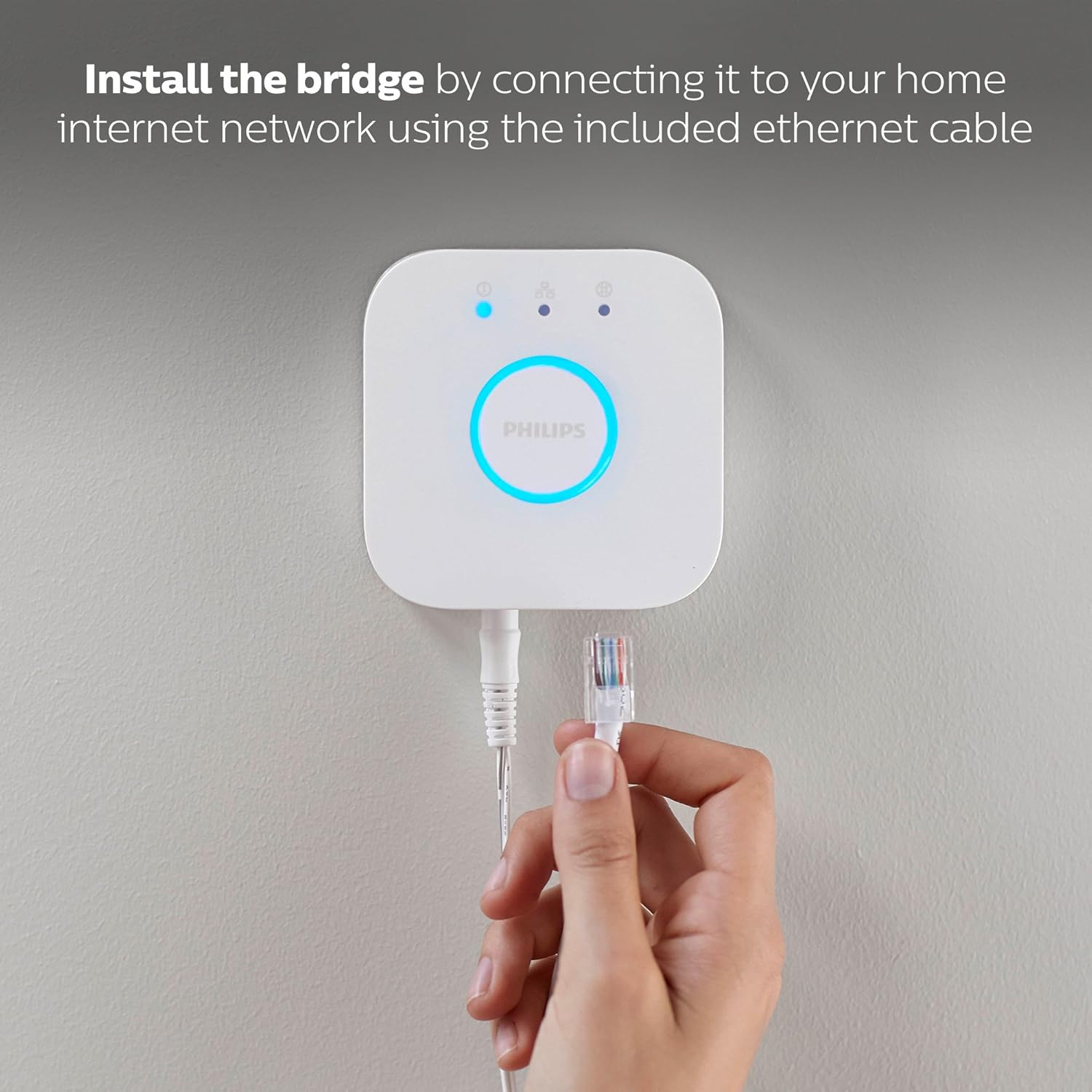 Philips Hue Smart 100W PAR38 LED Bulb & Bridge E4148