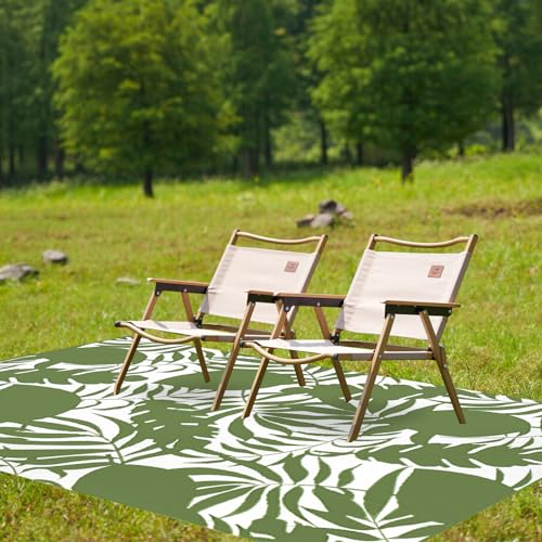 Outdoor Rug 9x12 Waterproof Reversible Patio Carpet Z6566