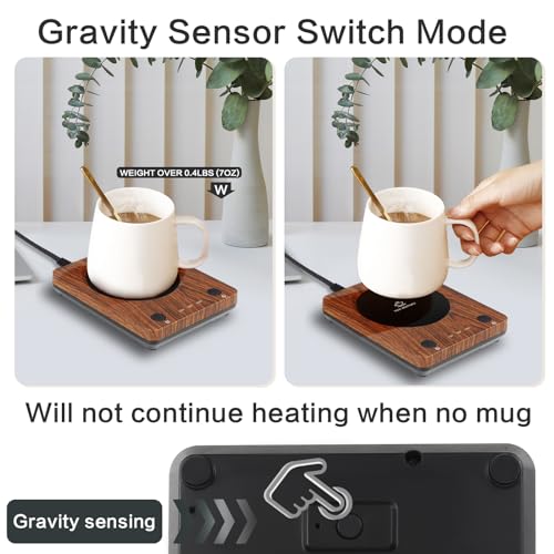 Coffee Mug Warmer for Desk with 3-Temp Settings and Auto Shut Off O481066