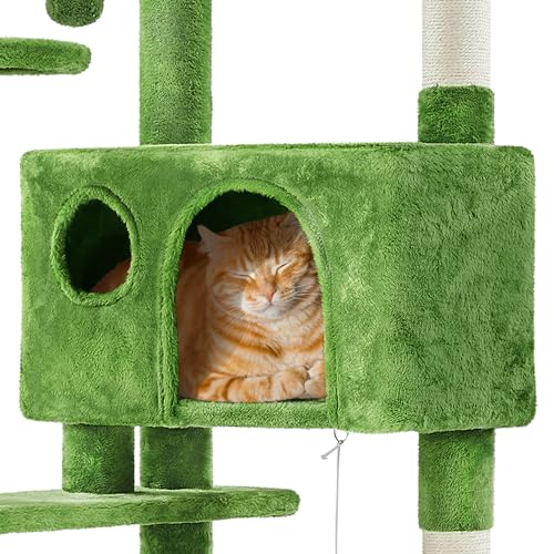 Yaheetech 54in Cat Tree Tower Condo Furniture with Scratch Post Y196