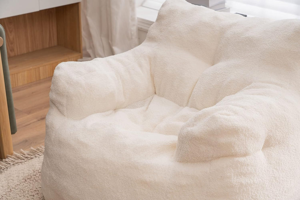 Ean Bag Chairs Beanbag Chair Couch Soft Fuzzy Sack for Adults Kids Teens X870291