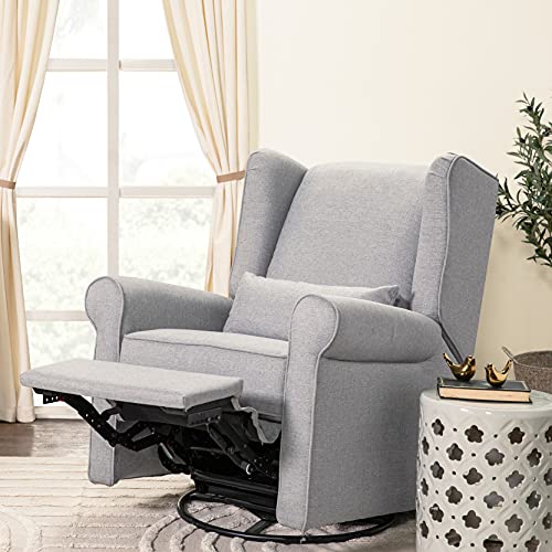 DaVinci Hayden Recliner and Swivel Glider in Shadow Grey H7752