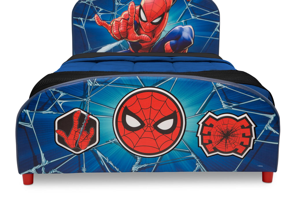 Delta Children Marvel Spider-Man Upholstered Twin Bed F82461