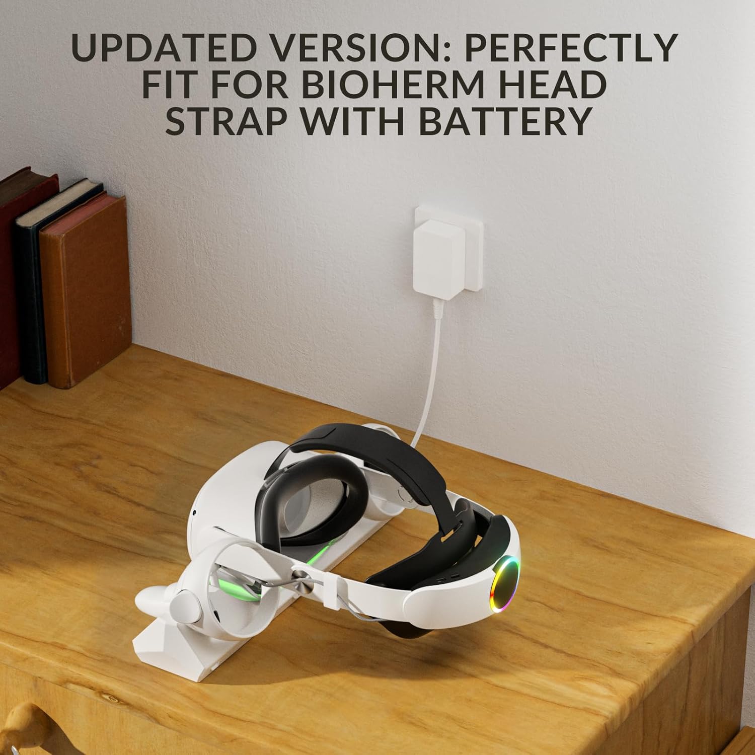 Bioherm Magnetic Charging Dock for Meta Quest 2 VR Headset & Controllers V4121