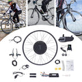 Electric Bicycle Motor Kit, E-Bike Conversion Kit for Rear/Front Wheel Ebike Motor Kit with Dual Mode Controller LED Display