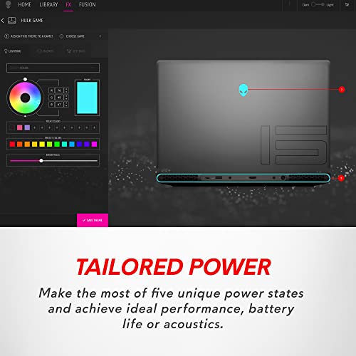 Alienware m15 R7 Gaming Laptop 15.6" QHD 240Hz, RTX 3080, 32GB RAM, 1TB SSD O163