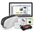 IDP SMART-21S ID Card Simplex Printer Bundle with PC Only Software, USB Camera, 100 Print YMCKO Color Ribbon, and 100 PVC Cards