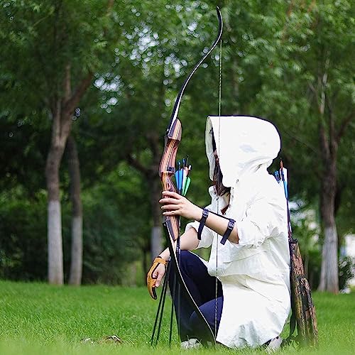 Deerseeker Archery 62" Takedown Recurve Bow Set for Adults & Youth, Right and Left Hand, 20-60lbs R34614