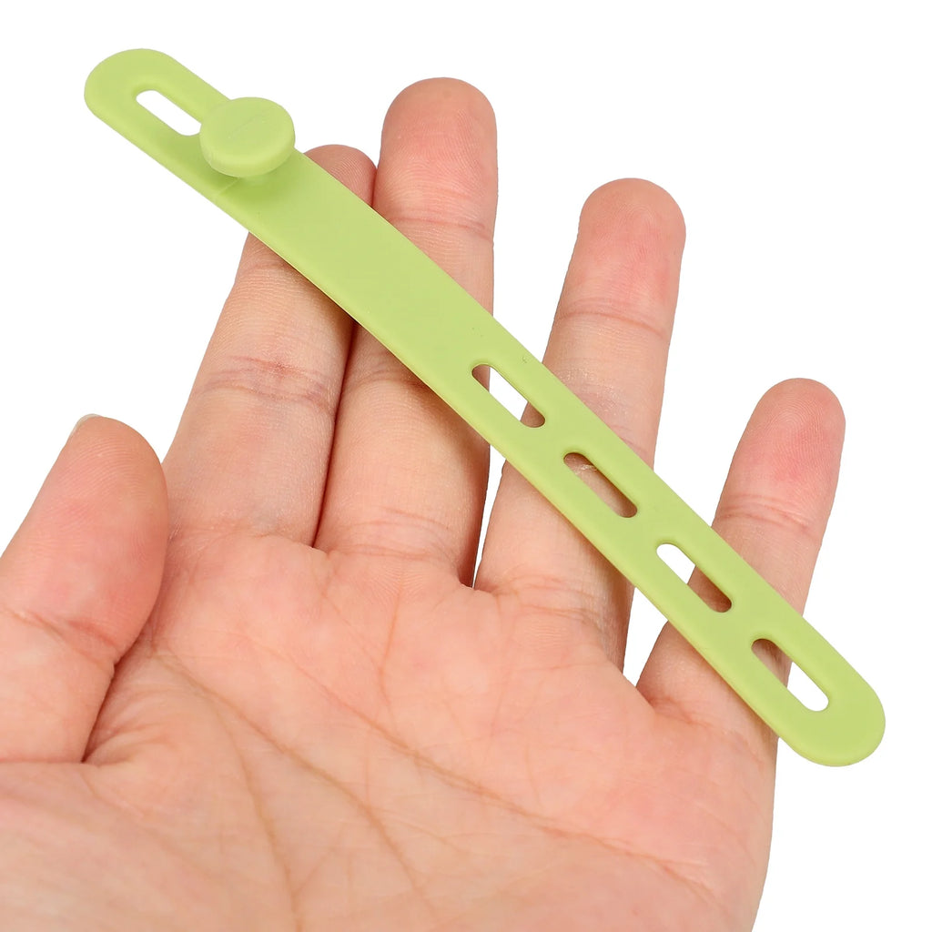 Silicone Cable Manager Wire Organizer 20 Pcs K69656