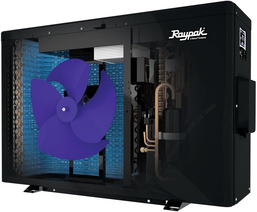 Raypak Crosswind Electric Heat/Cool Pool Heat Pump 45K BTU L782445