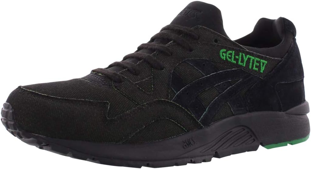 ASICS Tiger Mens Gel-Lyte V Workout Athletic Shoes Black 8.5 Medium (D)