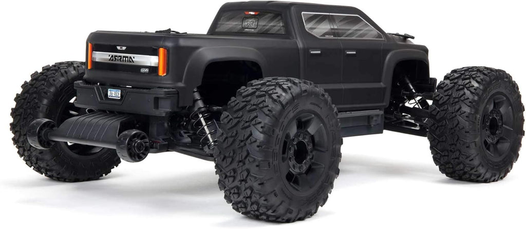 ARRMA 1/10 BIG ROCK 4X4 V3 3S BLX Brushless Monster RC Truck RTR, Black G7614