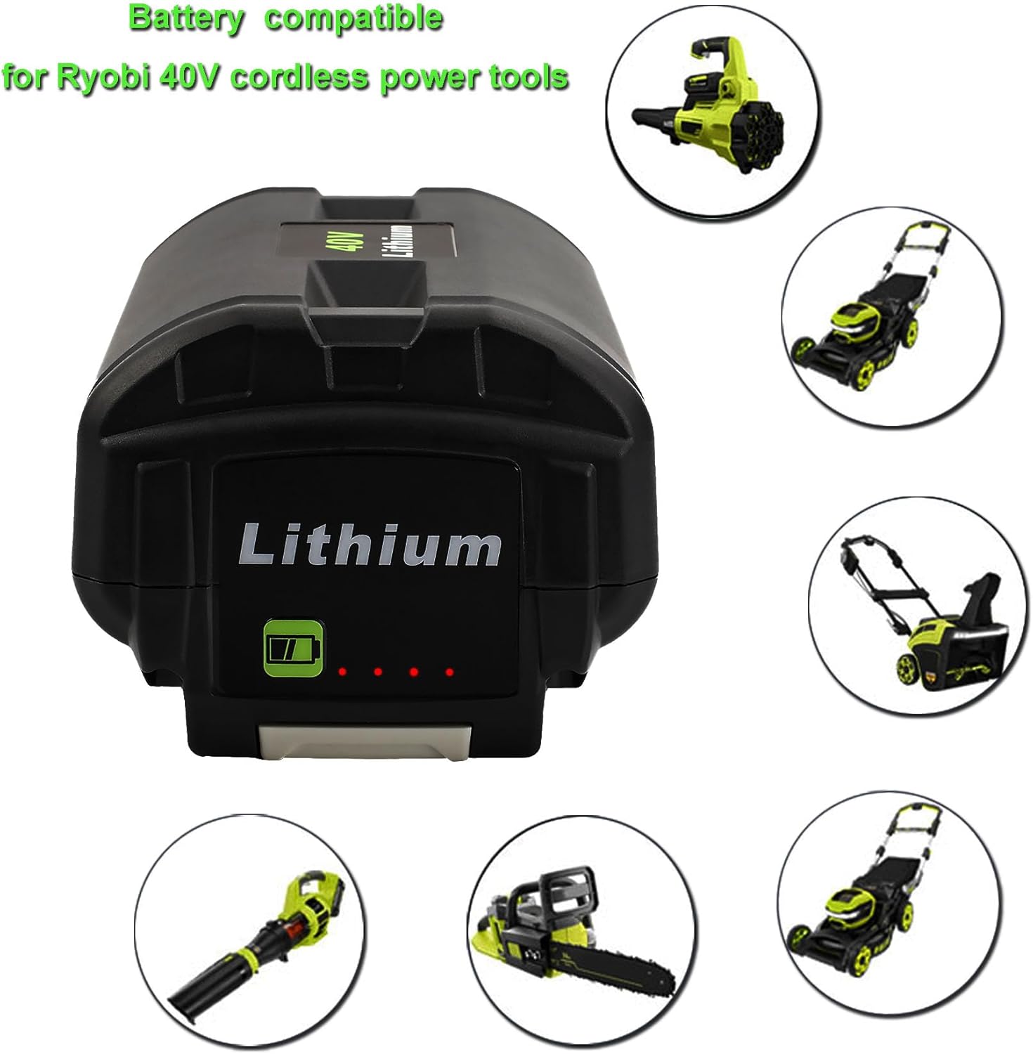 Ryobi 40V 4.0Ah Replacement Lithium Ion Battery Y23497