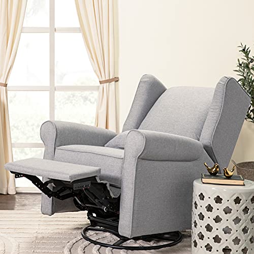DaVinci Hayden Recliner and Swivel Glider in Shadow Grey H7752