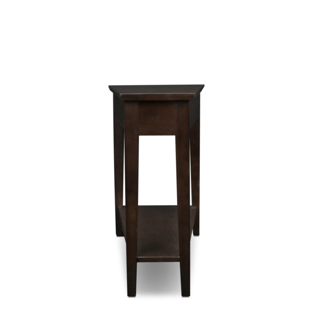 Recliner Wedge Table in Chocolate Oak H23108
