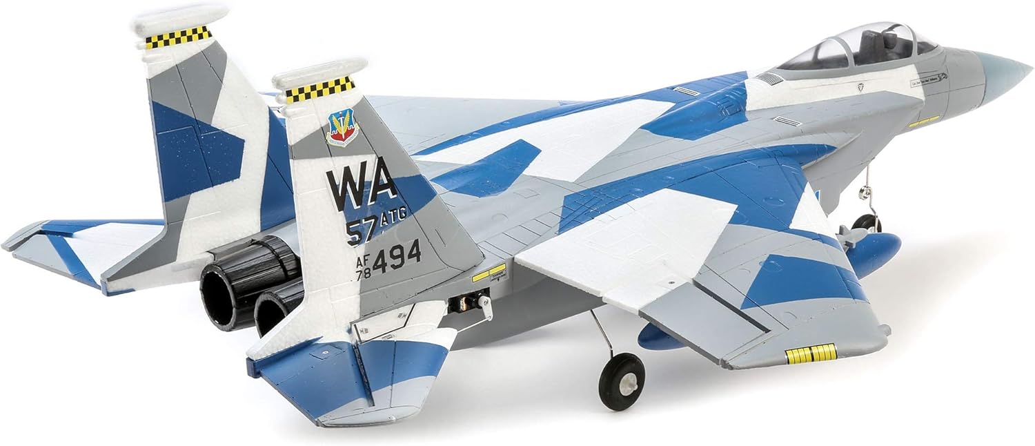 E-flite RC Airplane F-15 Eagle 64mm EDF BNF Basic U4913