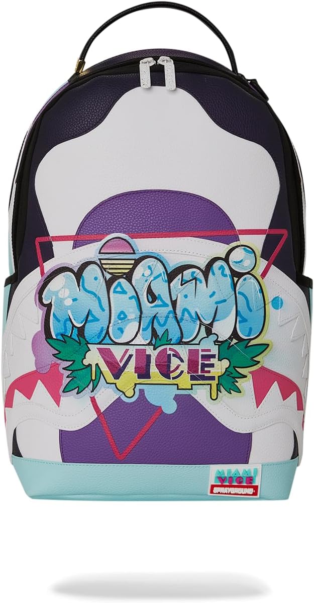 Sprayground Miami Vice Graffiti Tag, 910B5521NSZ, Adult Backpacks