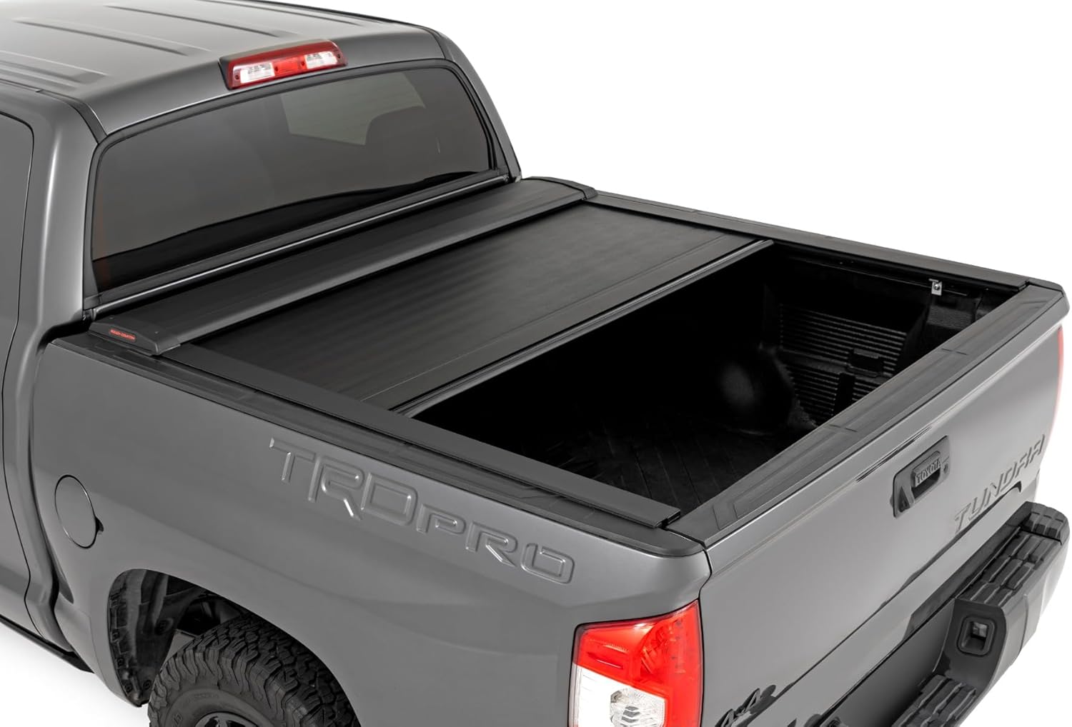 Rough Country Retractable Tonneau Cover for Toyota Tundra 2007-2021 E6704