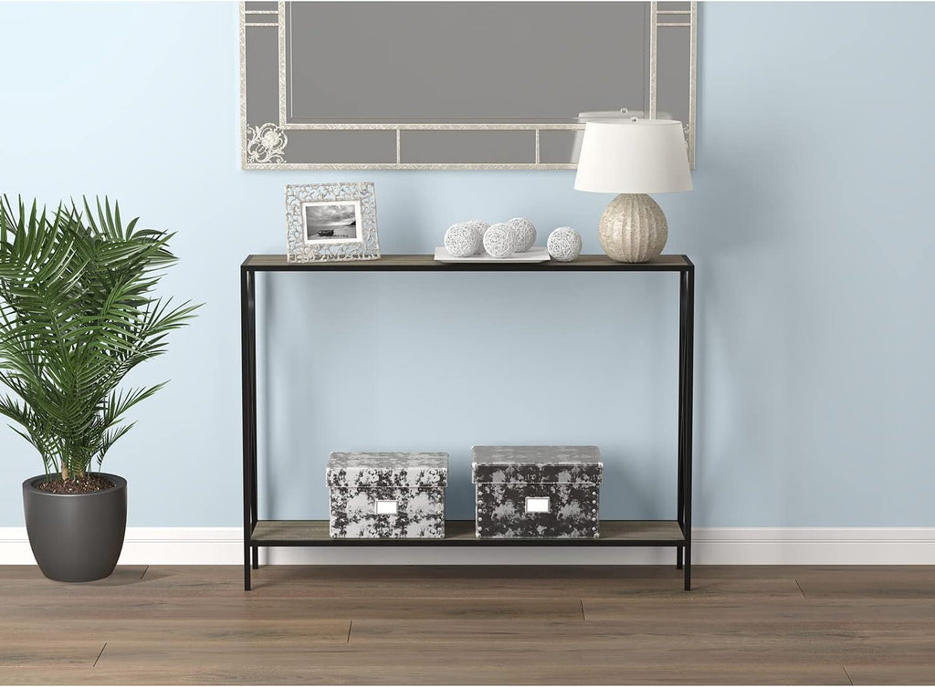 Safdie & Co. Console Table, Dark Taupe X831