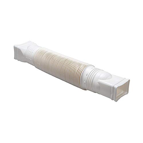 Black Flexible Downspout Extension Gutter Connector, 25-55 inches K121891