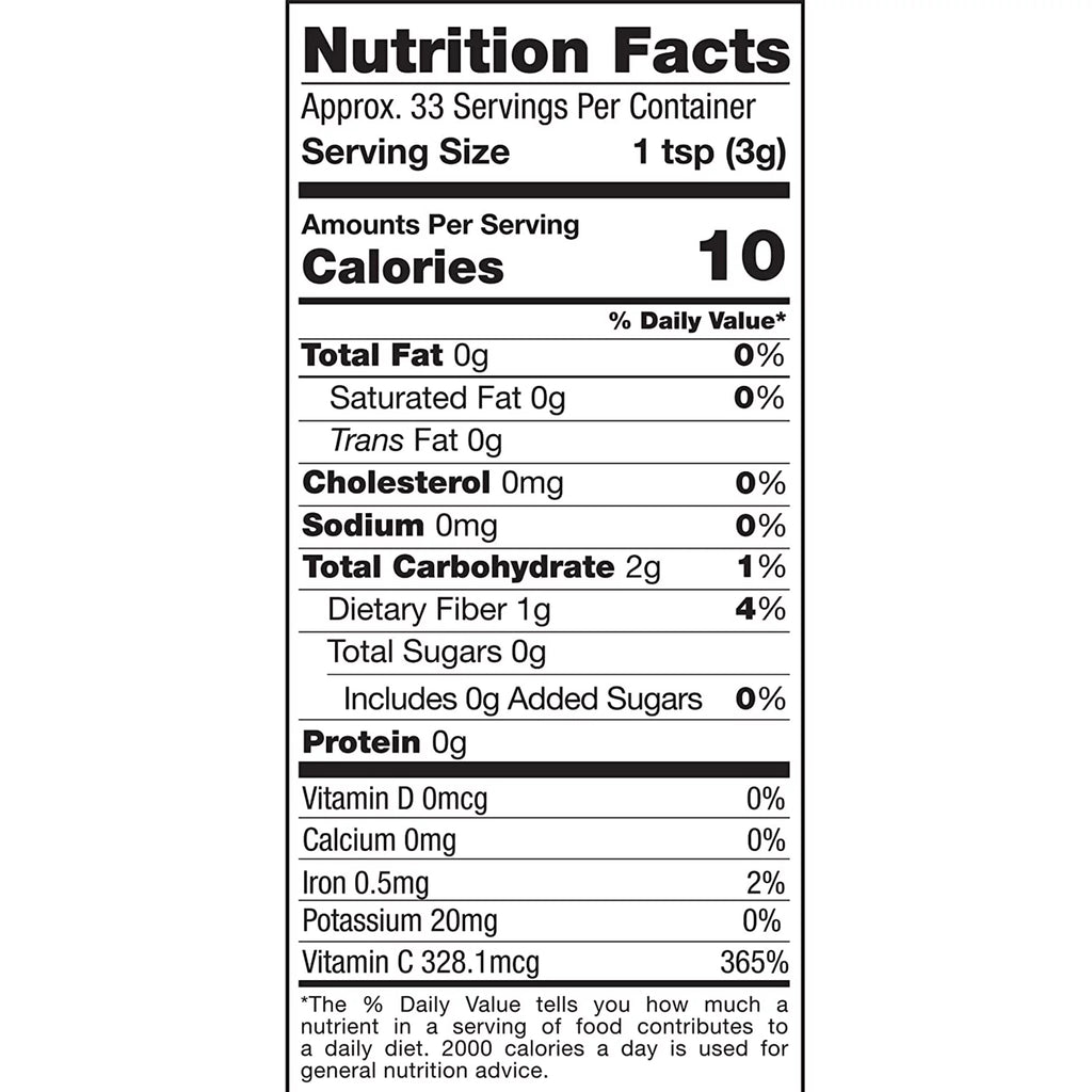 Sunfood Superfoods Raw Organic Camu Camu Powder with Vitamin C, 3.5 oz V658827