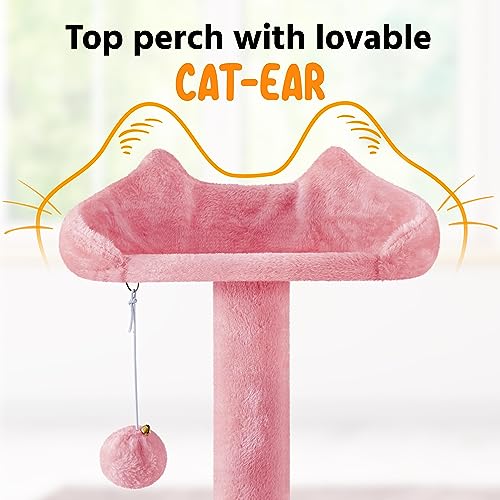 Yaheetech 54in Cat Tree Tower Condo Furniture with Scratch Post Y196