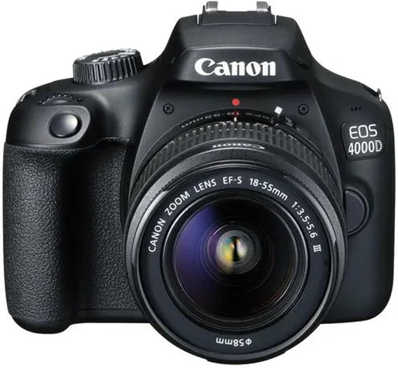 Canon EOS 4000D / Rebel T100 DSLR Camera with 18-55mm and 75-300mm Lenses, 128GB Bundle (Renewed) F892