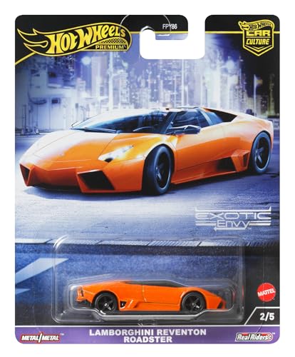 Hot Wheels Premium Car Culture Circuit Legends 1:64 Die-Cast Lamborghini Reventon Roadster W21665