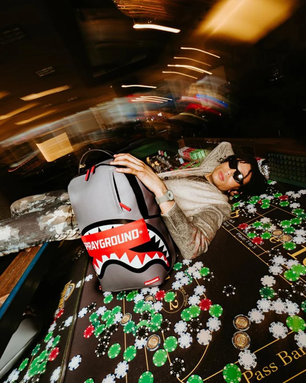SPRAYGROUND SMASH LOGO NIMBUS DLXSV Backpack F3633