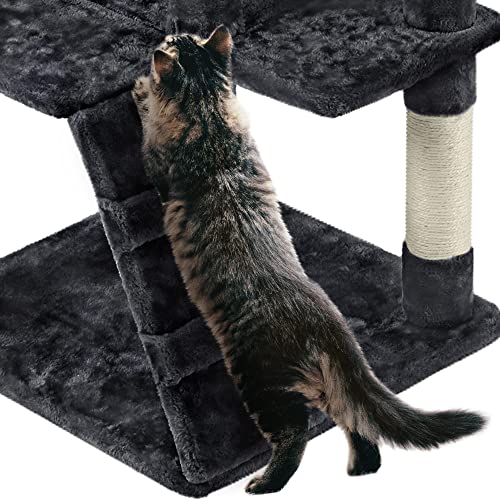Yaheetech 54in Cat Tree Tower Condo Furniture with Scratch Post Y196