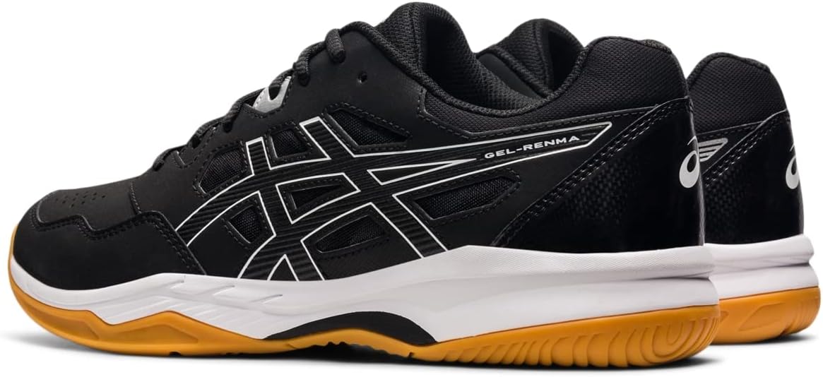 ASICS Men's Gel-Renma Pickleball Shoes, Black/White W154