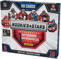 2023 Panini Rookies & Stars Football Trading Cards Mega Box (1 autograph & 1 memorabilia card per box)