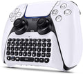 TNP PS5 Chatpad - PS5 Controller Keyboard Attachment, Wireless Compact Keypad - The Ultimate QWERTY Gamepad Keyboard for PS5 with Built-in Speaker for Live Chat and Messaging